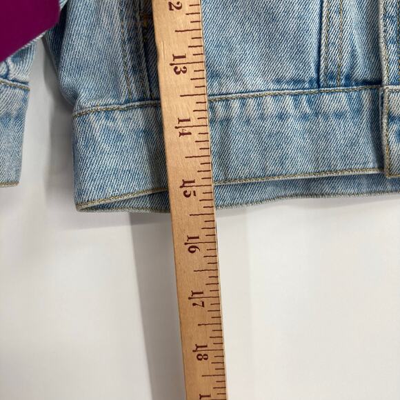 Vintage Guess Georges Marciano Denim Trucker Jacket Toddler 3T 80s DIY - Picture 10 of 10